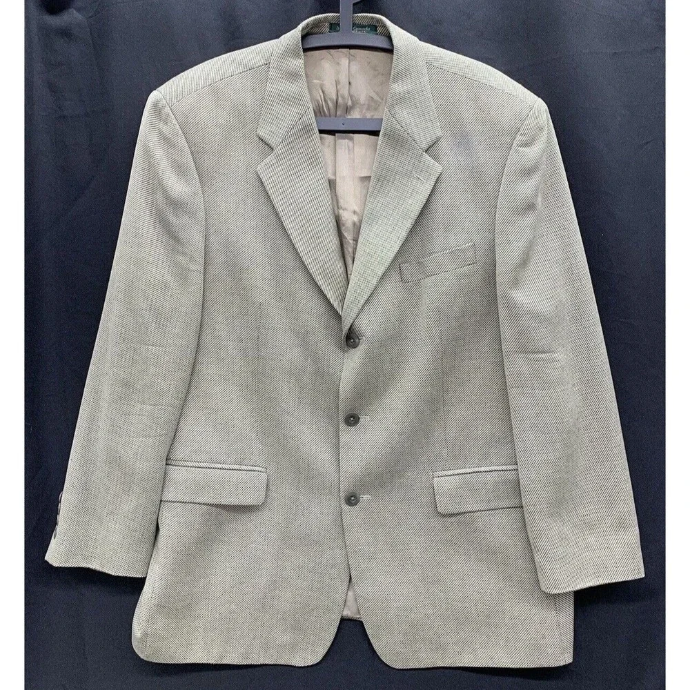 Marshall Field’s Fiori Sports Coat Blazer Men's Size 44R Notch 1999 Union Made